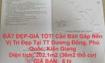 ĐẤT ĐẸP-GIÁ TỐT! Cần Bán Gấp Nền Vị Trí Đẹp Tại TT Dương Đông, Phú Quốc, Kiên Giang